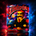 Kingpin 3.5g Cali Pack Holographic Mylar Pouch Bag